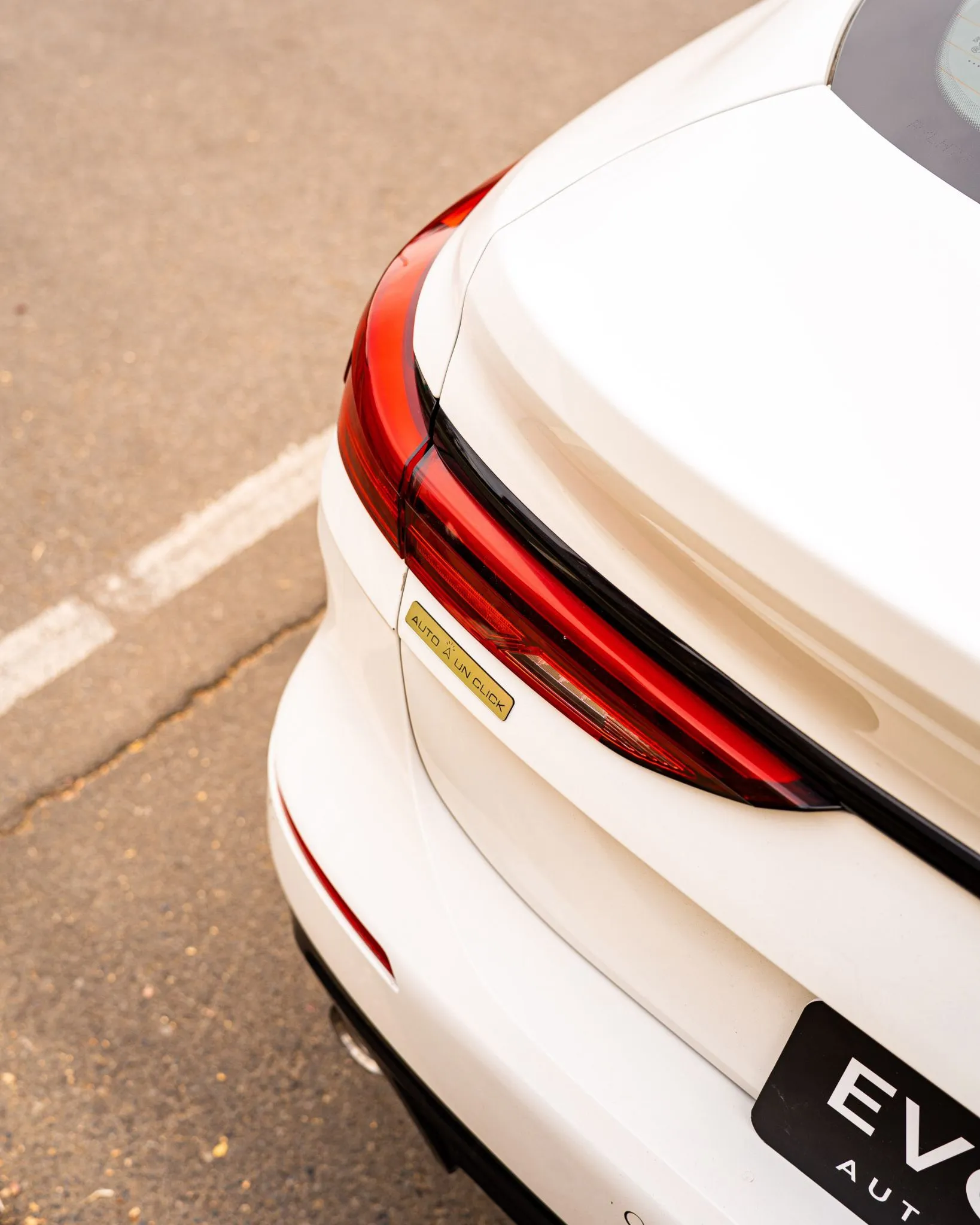 Detalle luz trasera de Grand coupé