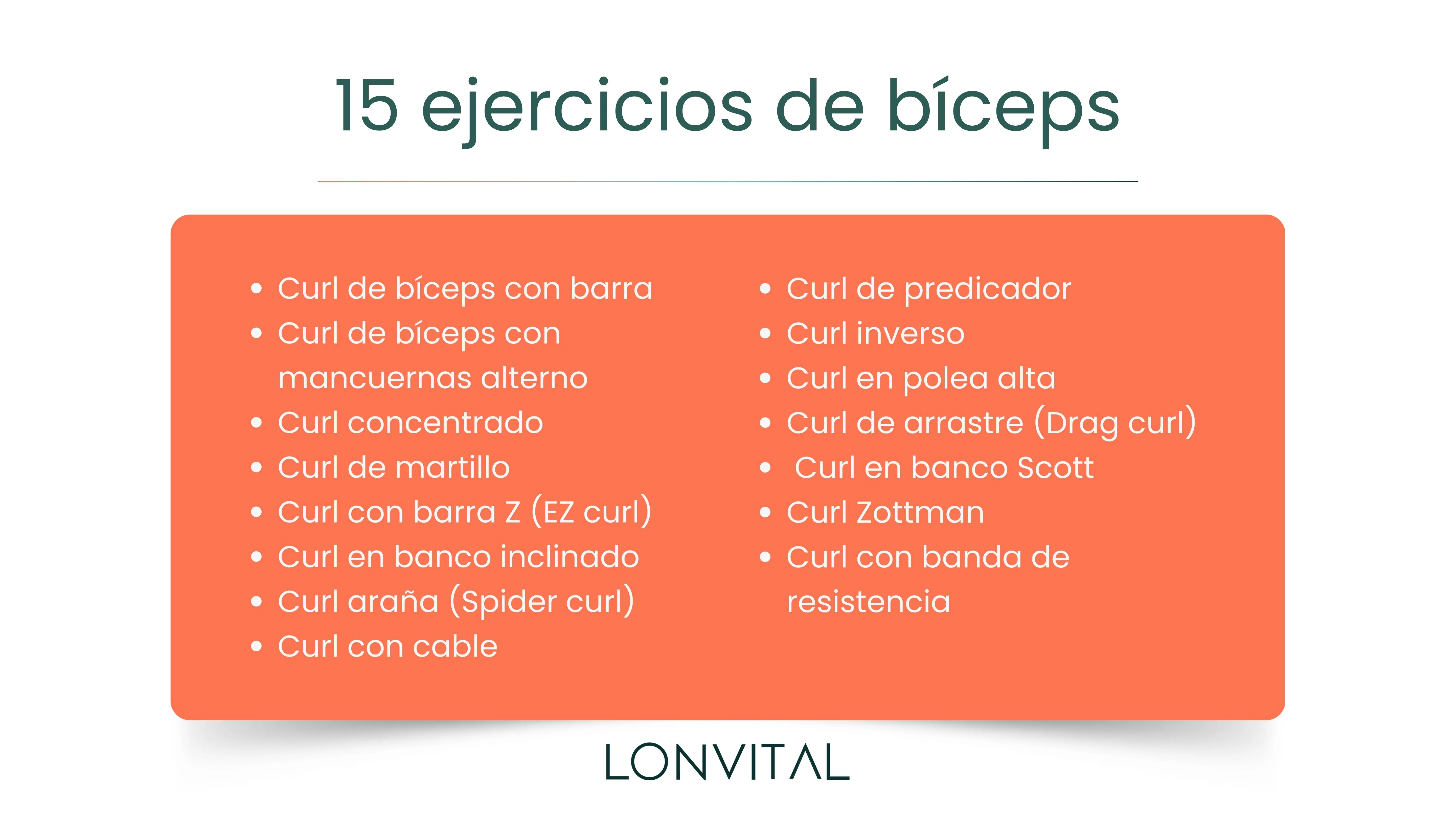 Los mejores 15 ejercicios de bíceps1