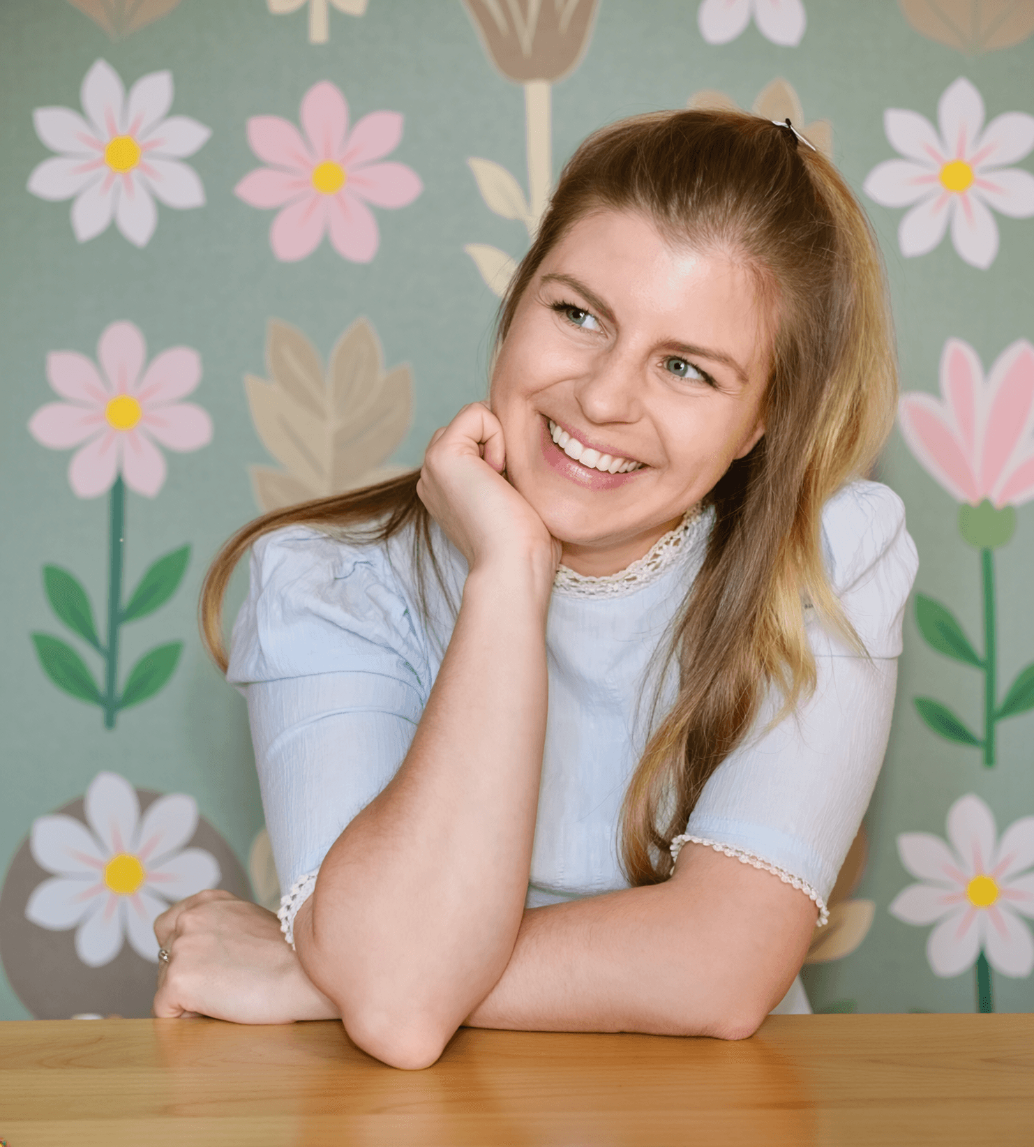 Candace Tierney smiling.