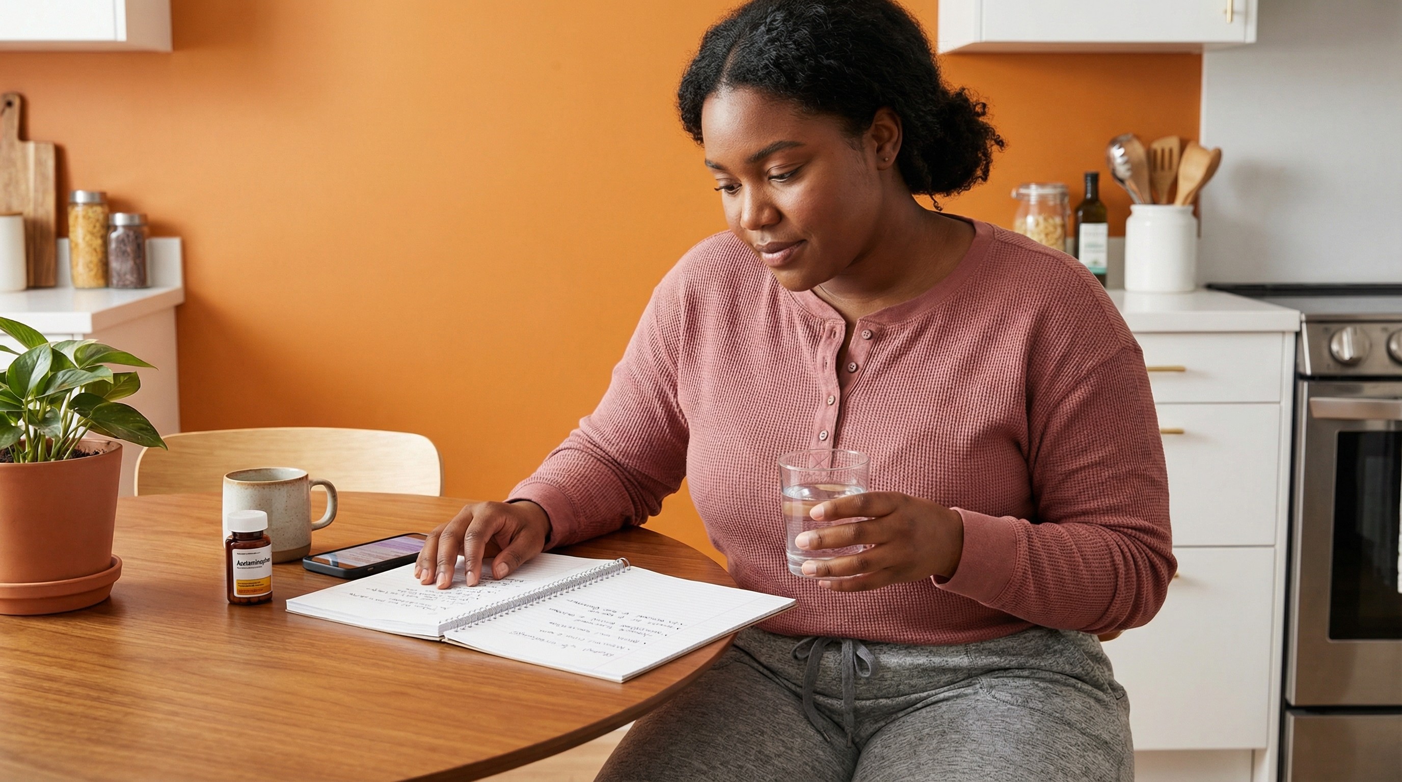 Close-up of lush, dark green leaves, some glossy and wet, against a muted background.
