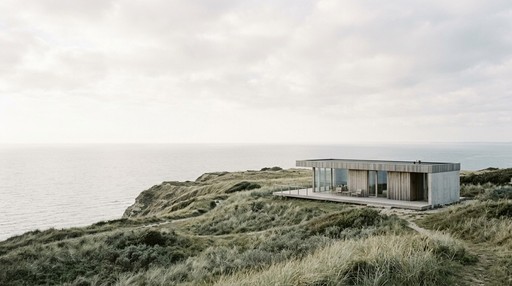 A house on the headland