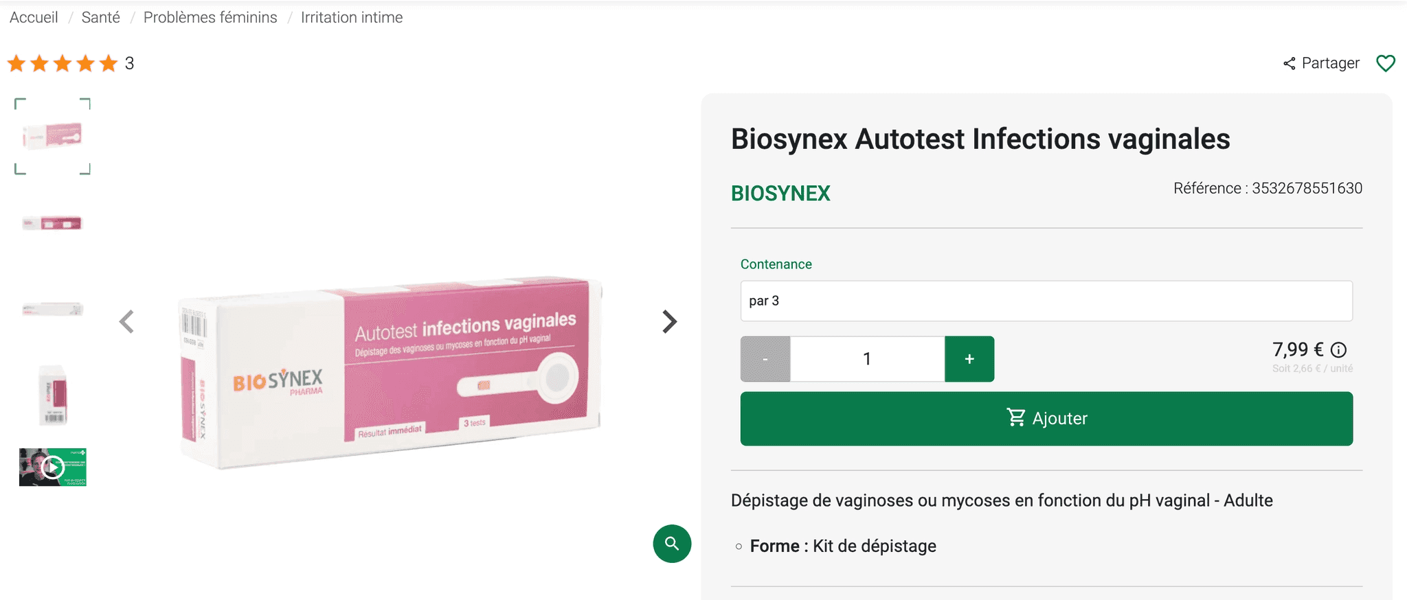 Biosynex Autotest Vaginal