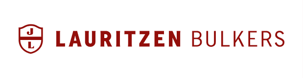Logo of Lauritzen Bulkers, featuring the name in bold letters alongside a distinctive emblem.
