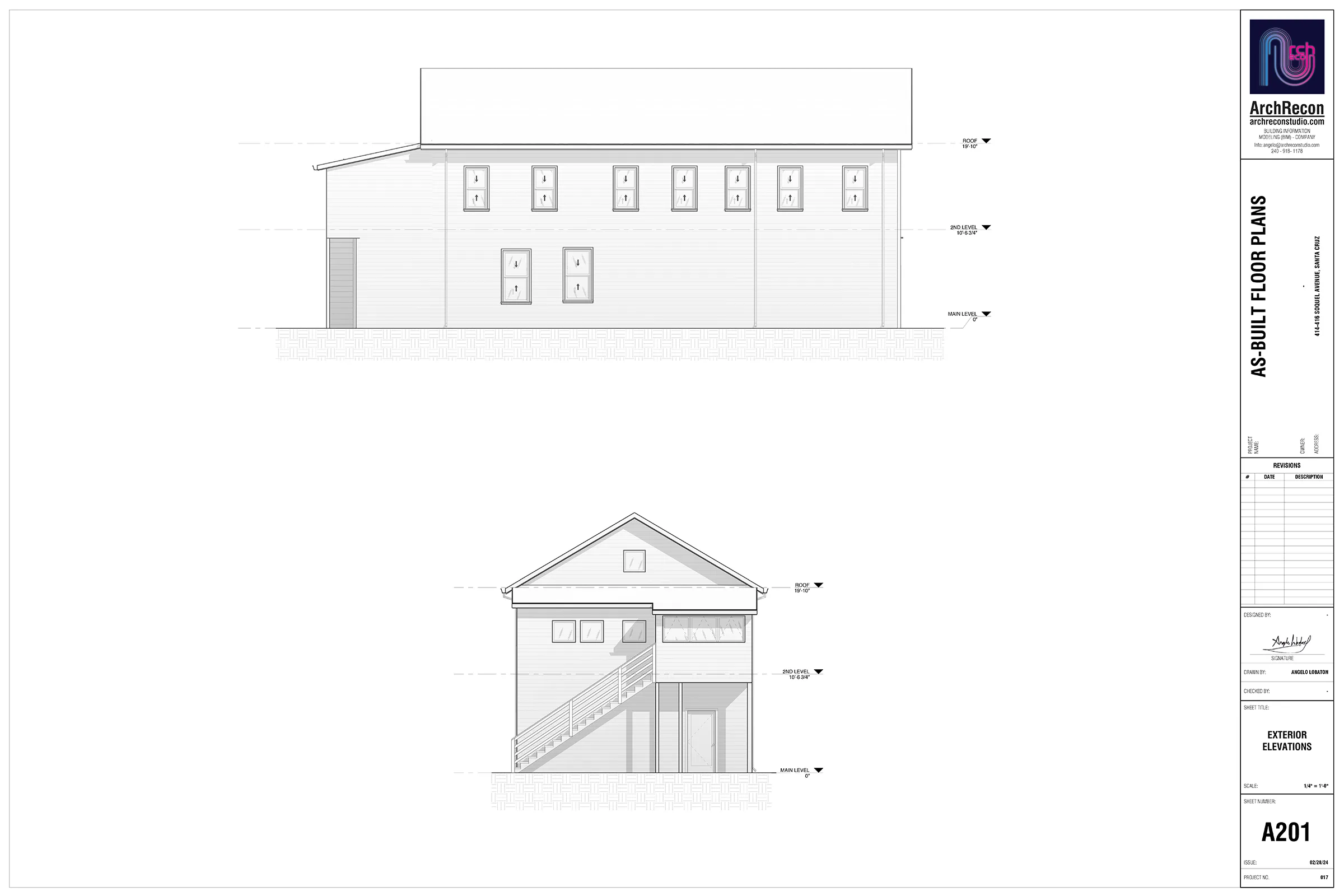 Soquel Avenue As-Built Document 02