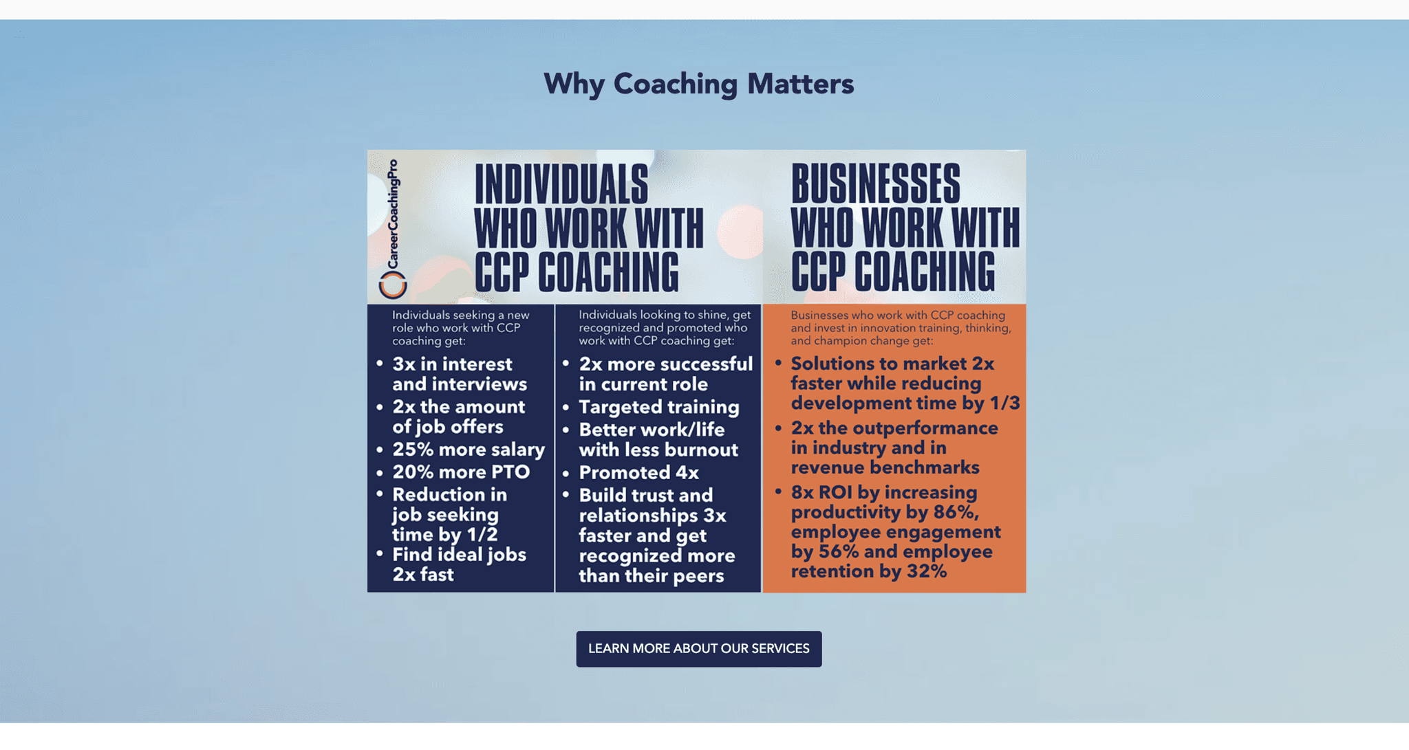 Previous Why Coaching Matters Section