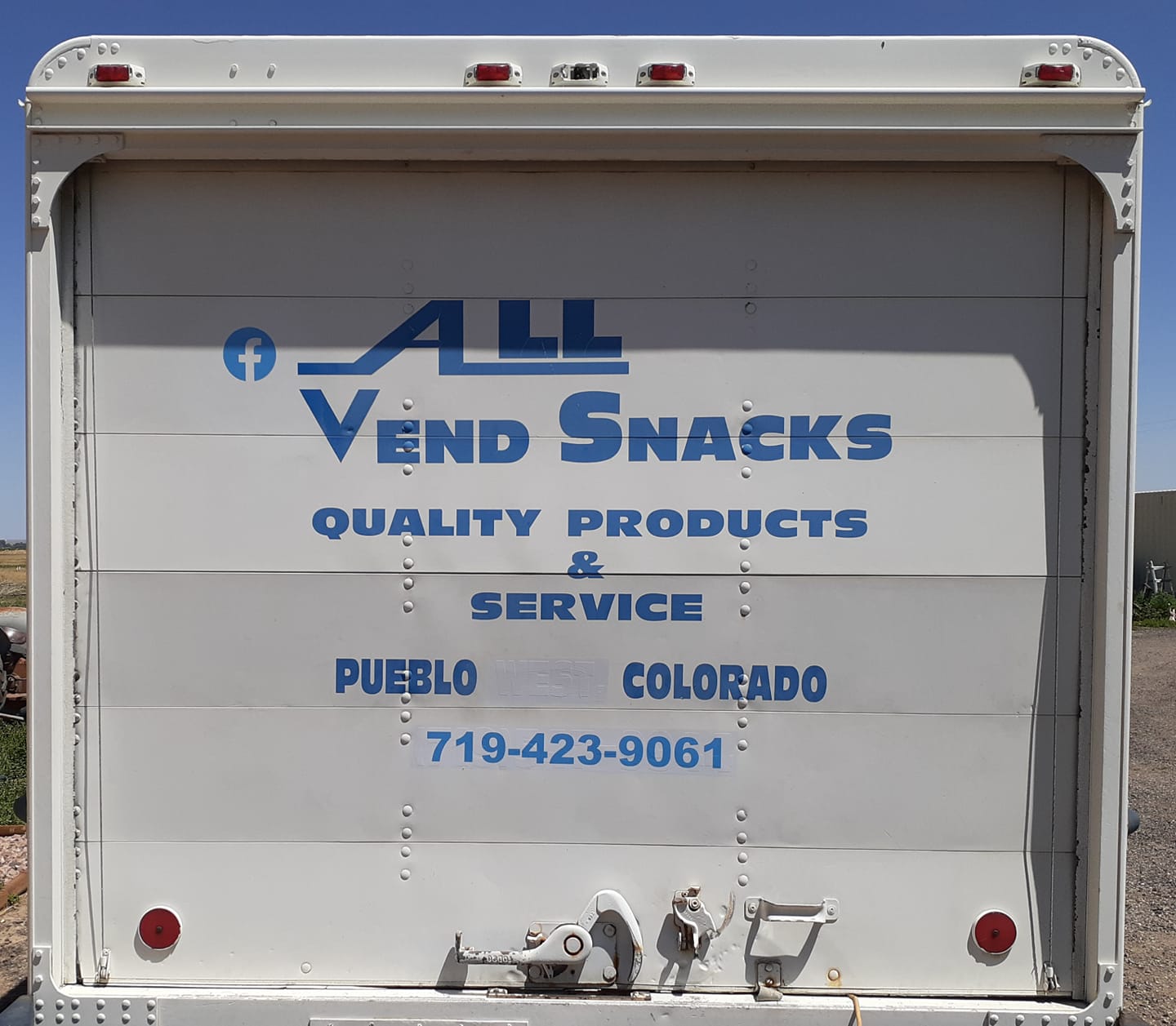 All Vend Snacks Deleivery Truck