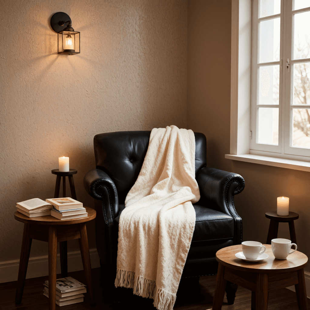 product photography of home decor and cozy living essentials