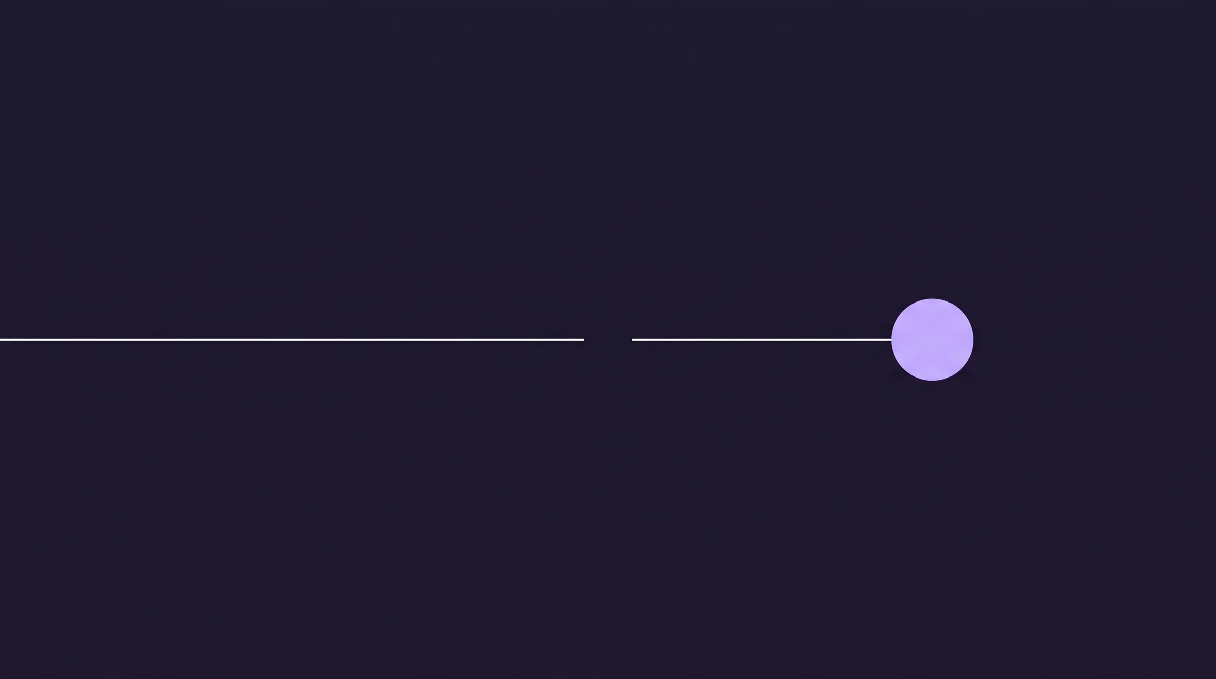 A line broken by a gap on its way to the node: the order that never becomes a completed exam.