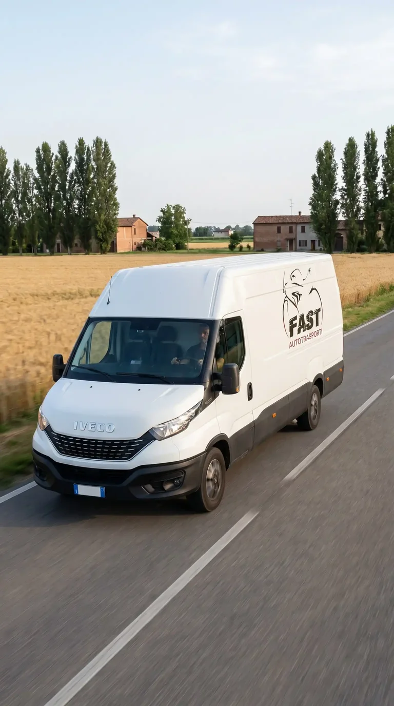 Furgone FAST per trasporto moto a Padova