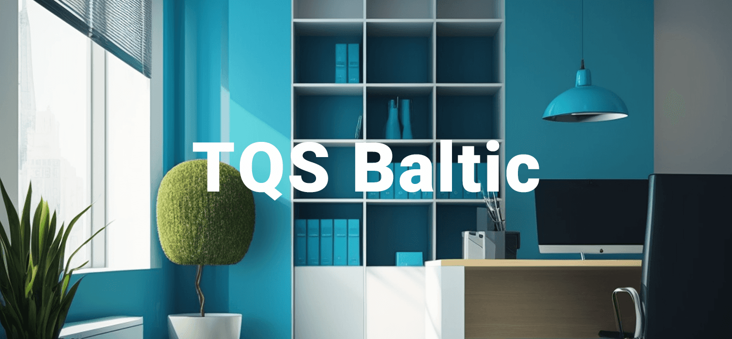 TQS Baltic premium office cleaning service landing page hero image