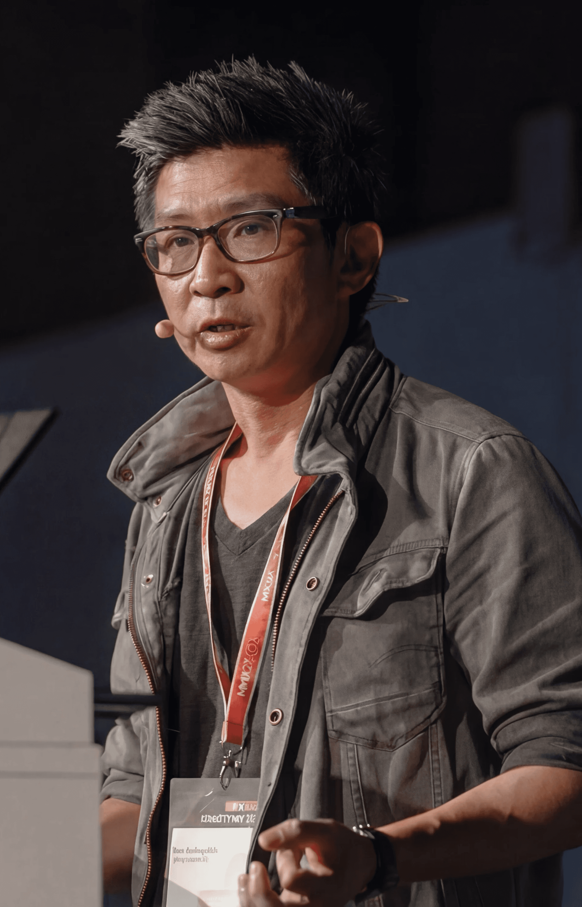 Professional woman smiling in a suit