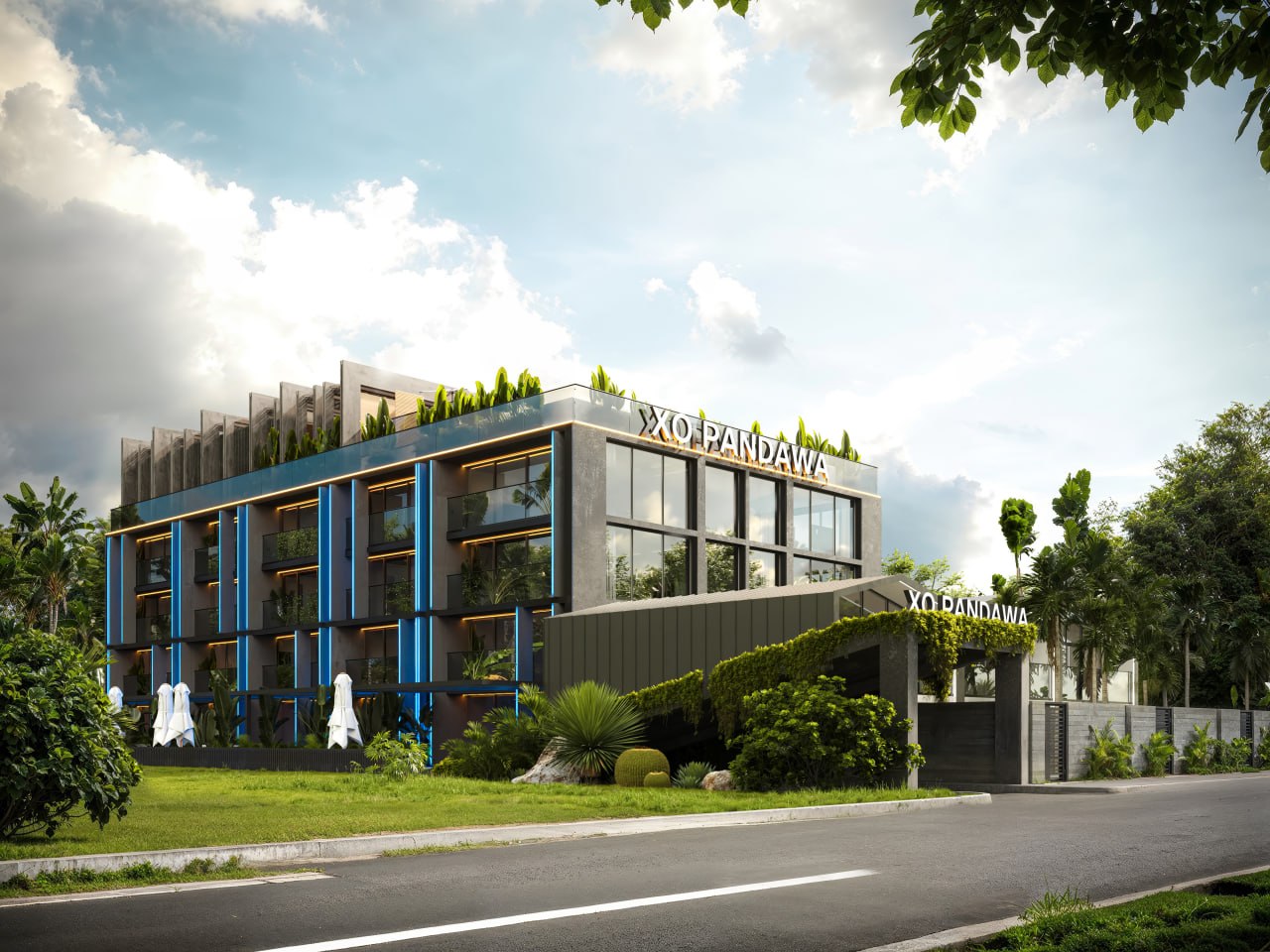 Studio apartment in XO Pandawa on the 2nd floor