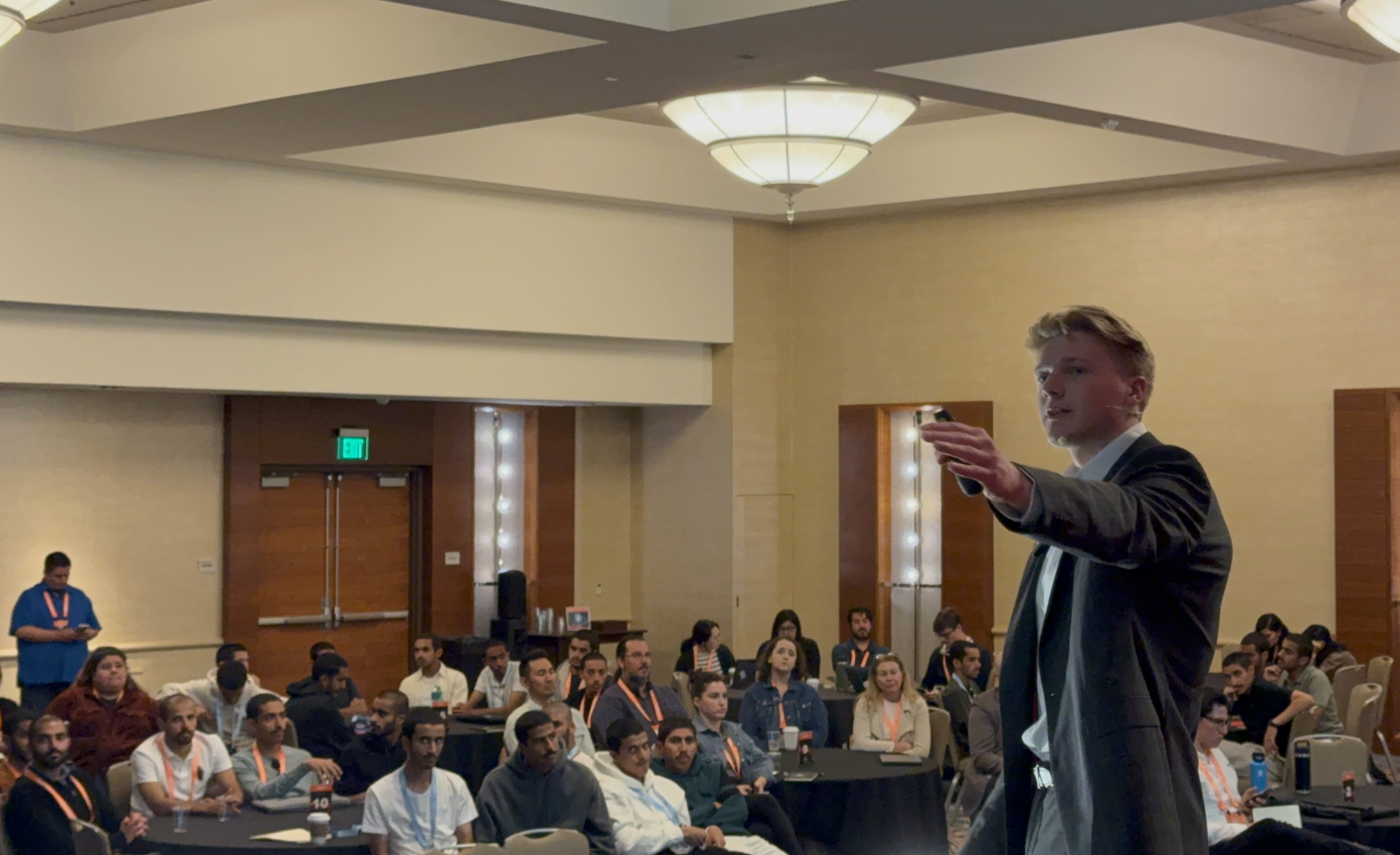 Danny Leibrandt on stage