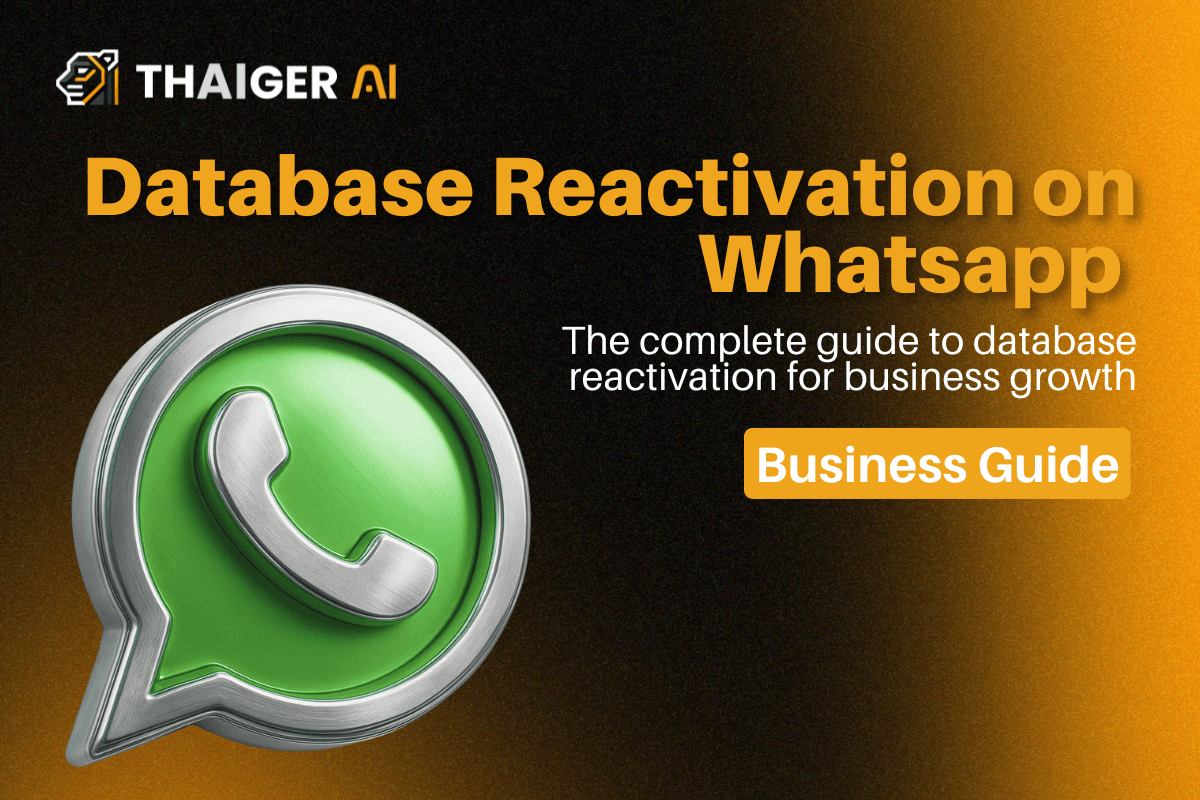 Database reactivation on WhatsApp guide cover - Thaiger AI business growth strategy