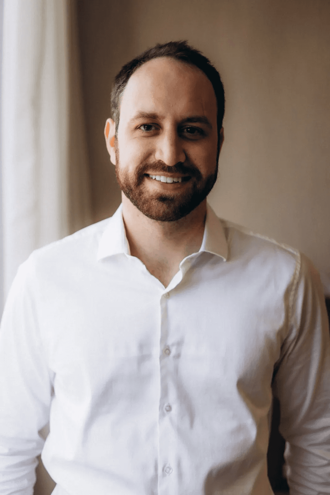 A woman in an office