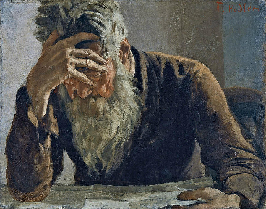 The Reader is a painting by Ferdinand Hodler