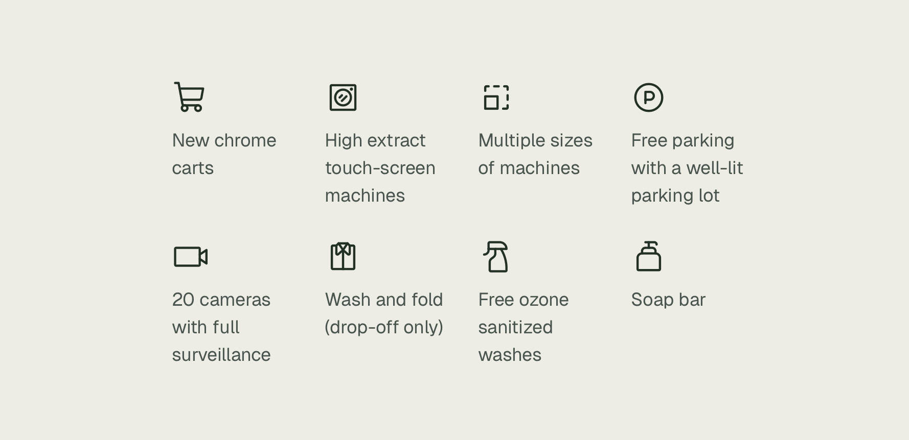Responsive laundromat website displayed on laptop, tablet, and phone for Star Laundromats