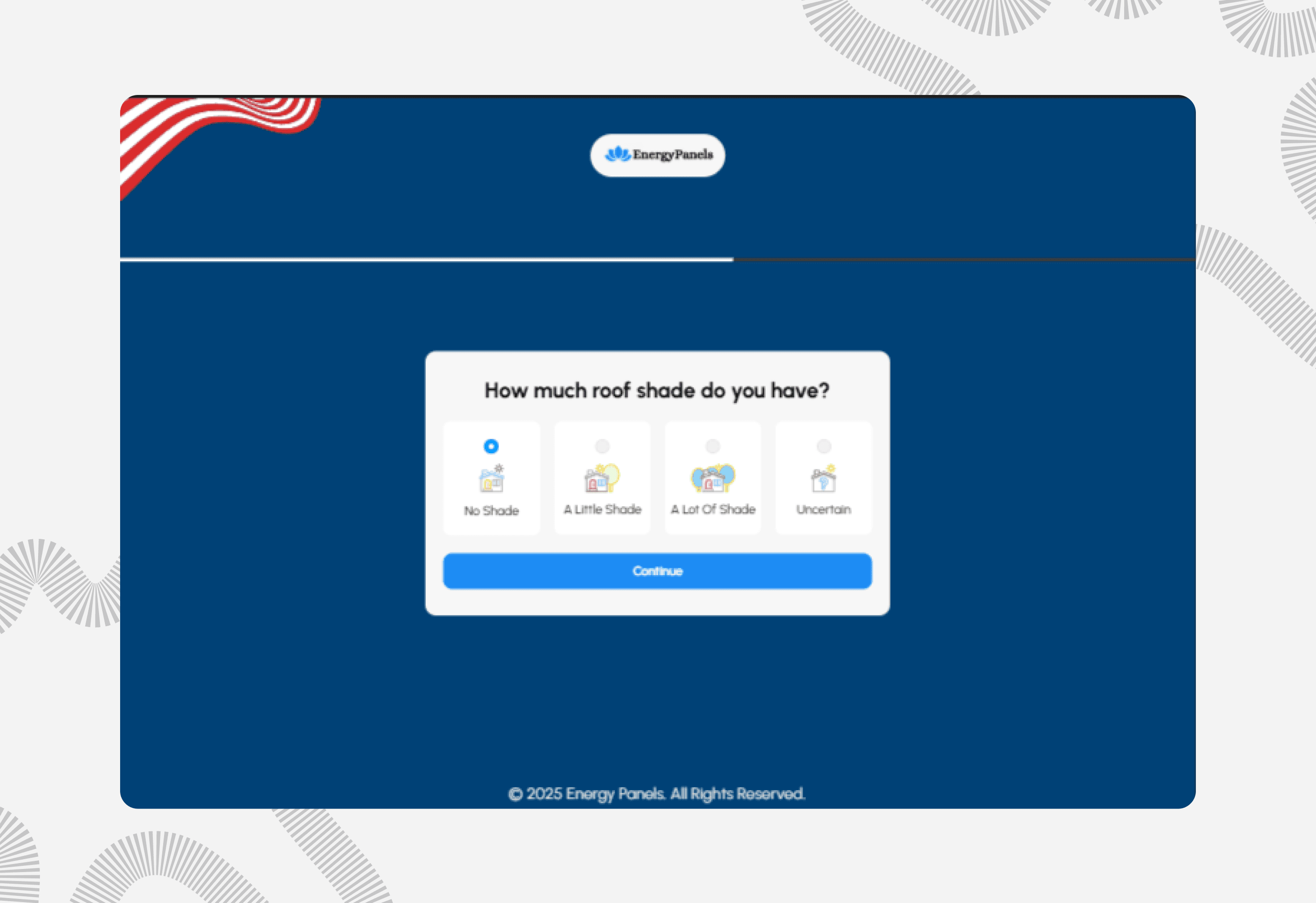 energy panels - shade