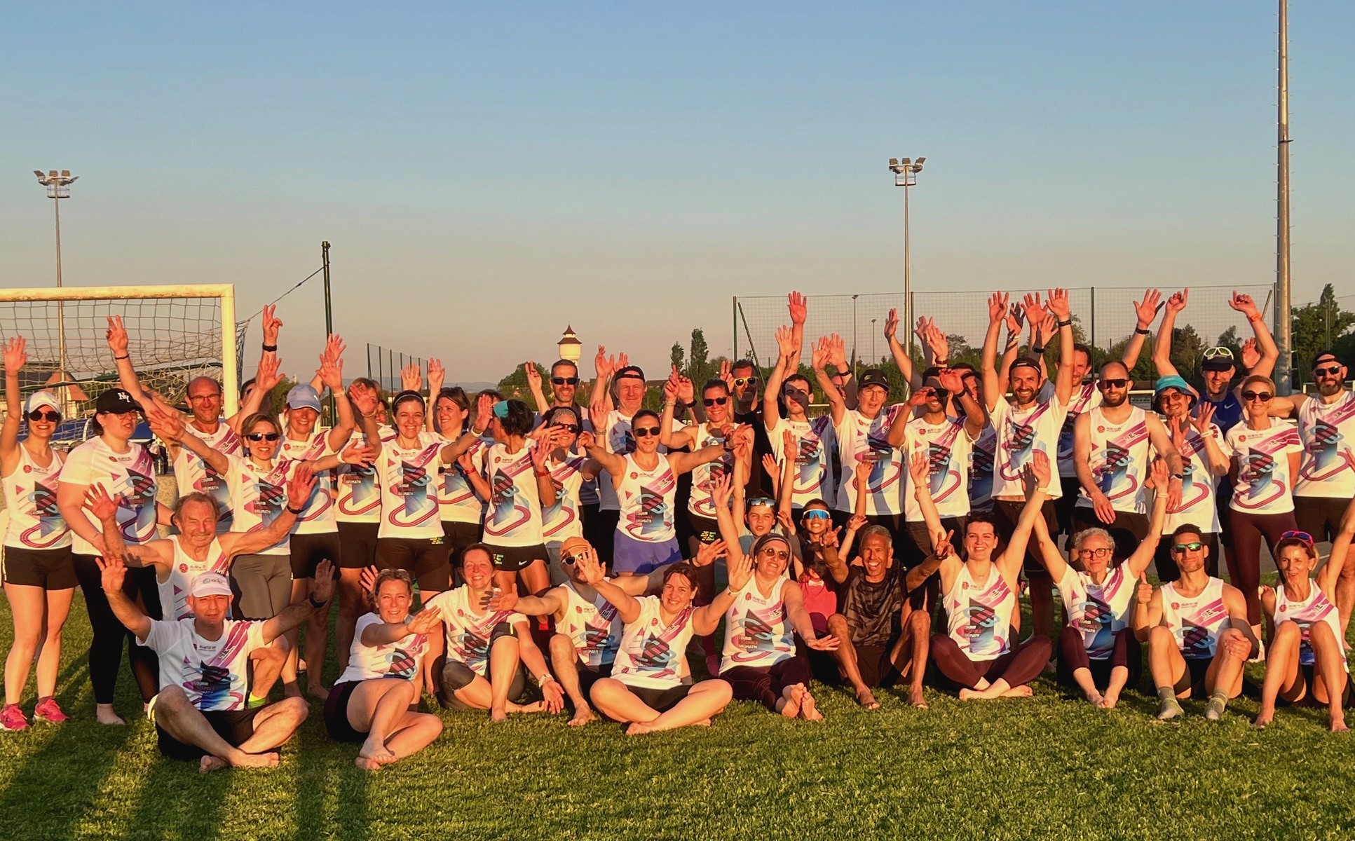 Coach explaining stuff to an athlete