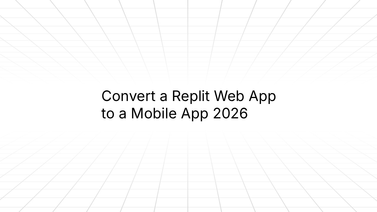 White background with a subtle grid pattern on the floor and centered black text that reads: ‘12 Best React Native Templates to Launch Your App in 2025.