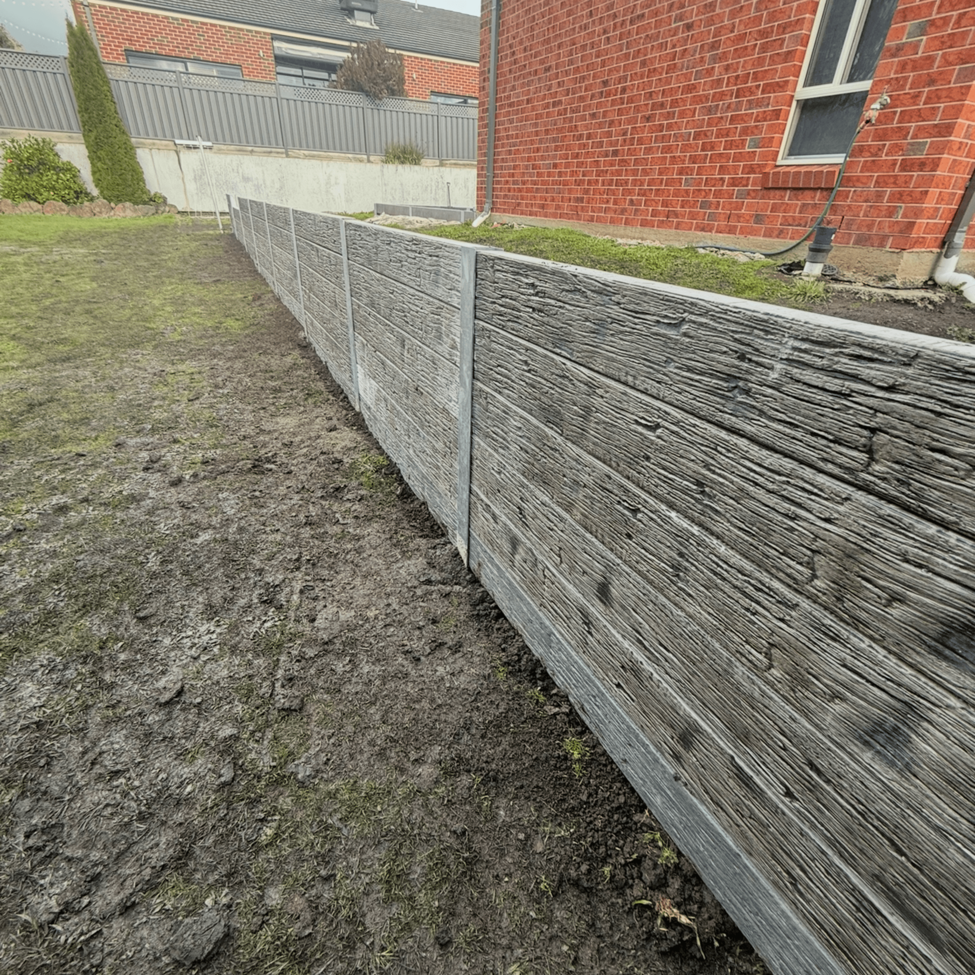 Retaining wall - Ballarat