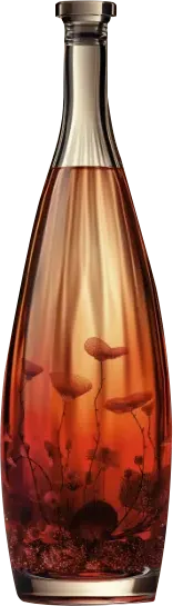  Elegant Botanical Beverage Bottle