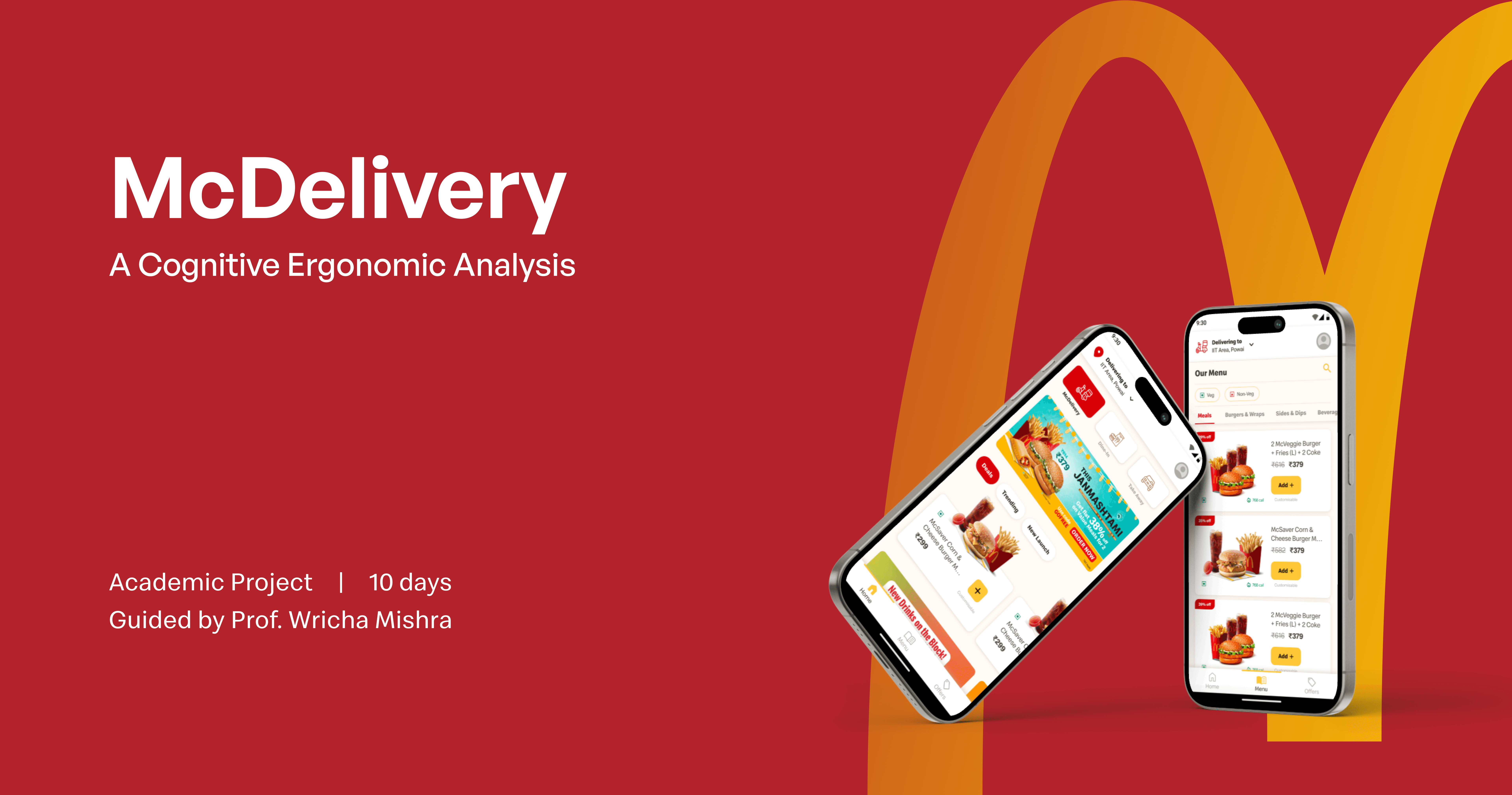 A person wearing headphones sits at a desk with a large curved monitor displaying graphic design software, surrounded by a laptop, smartphone, and potted plant, creating a modern workspace setup.