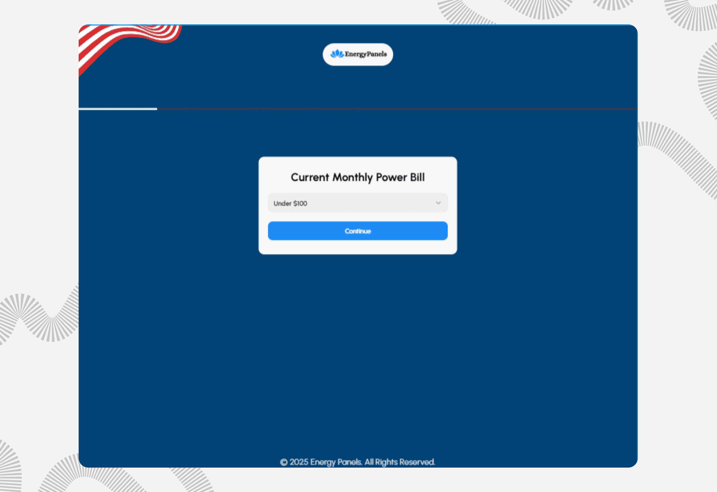Enery panels - Current monthly bills