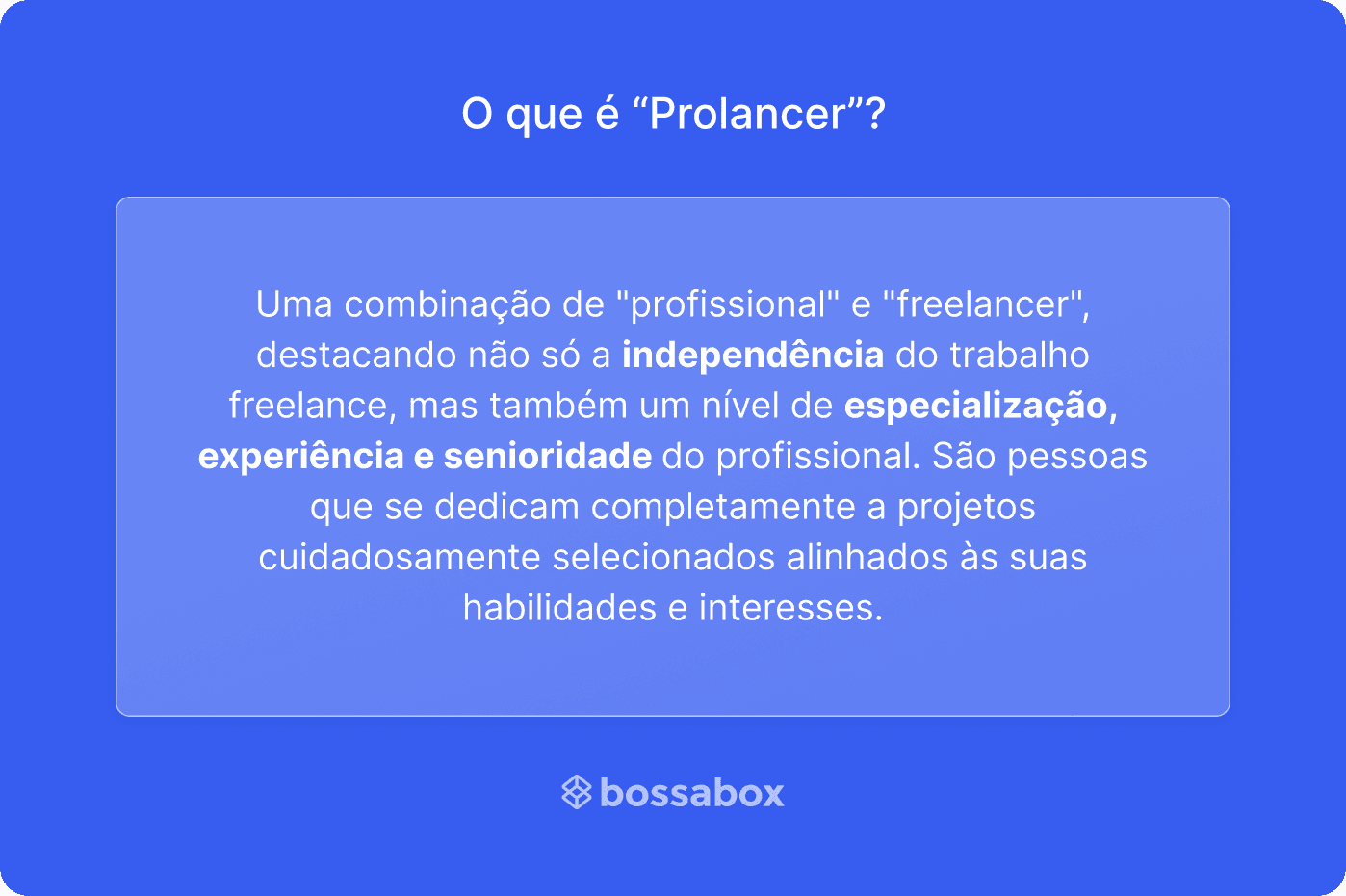 imagem descrevendo o que é ser prolacer