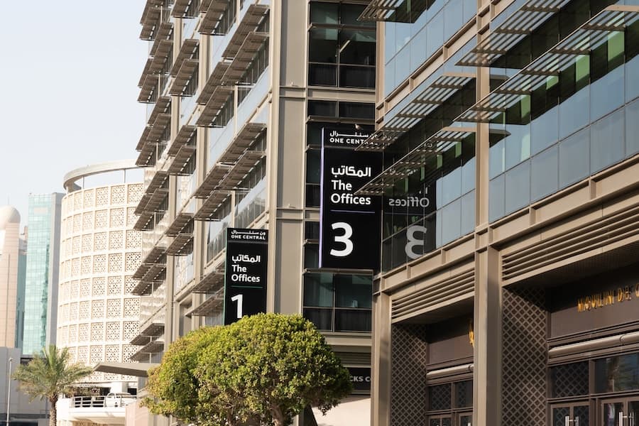 The Exeutive Centre offices at One Central Dubai
