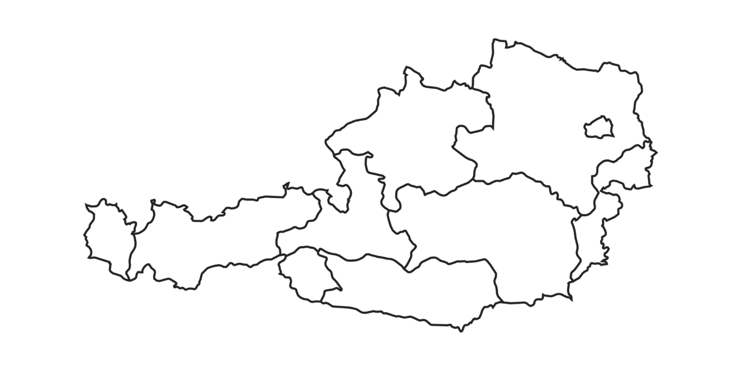 a map of Austria