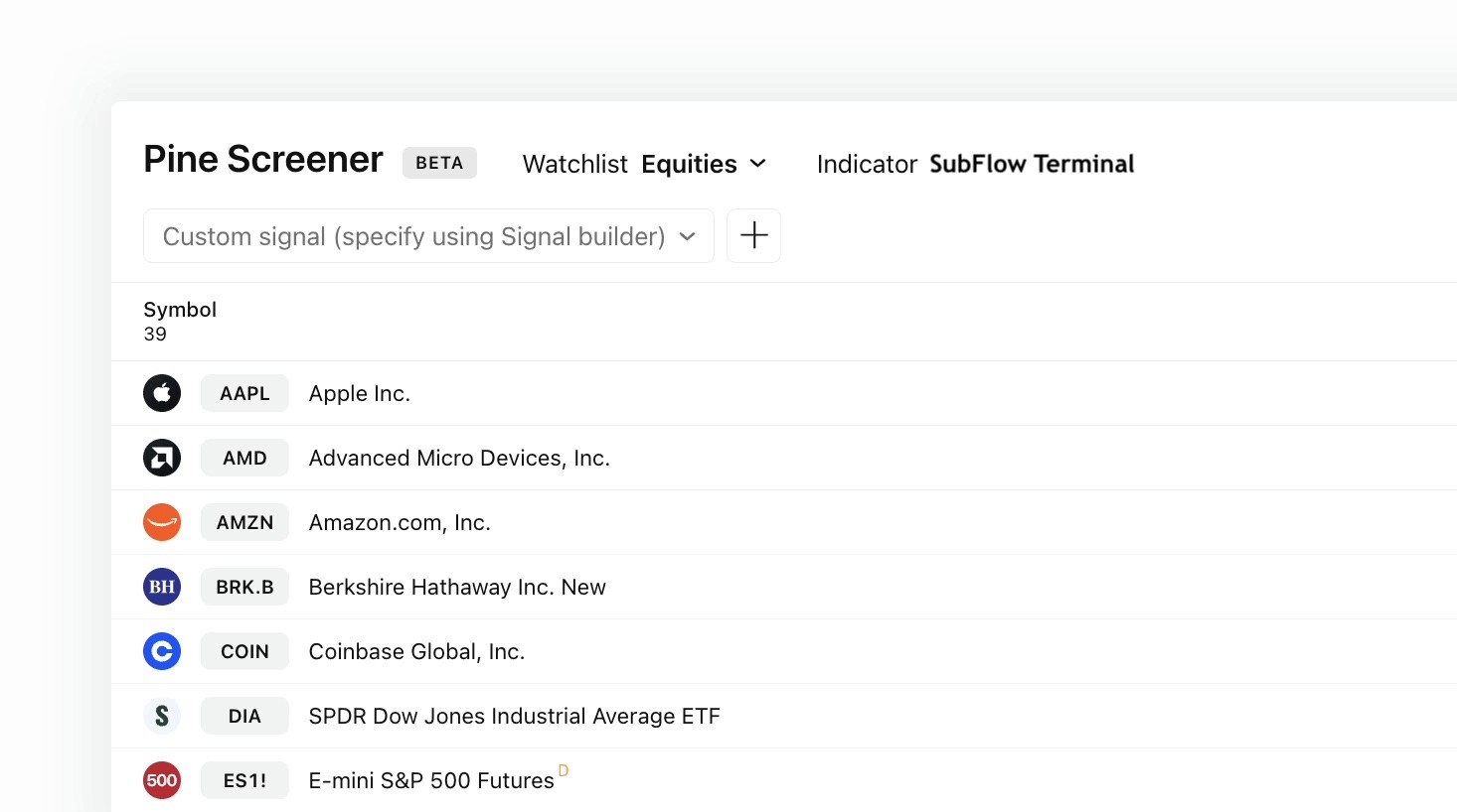 Main image for the guide "How to create market scans with SubFlow Terminal