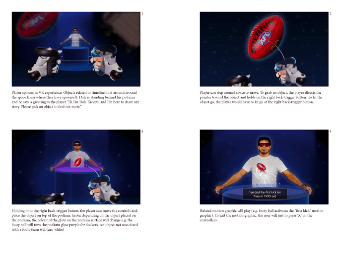 dale dockers VR storyboard