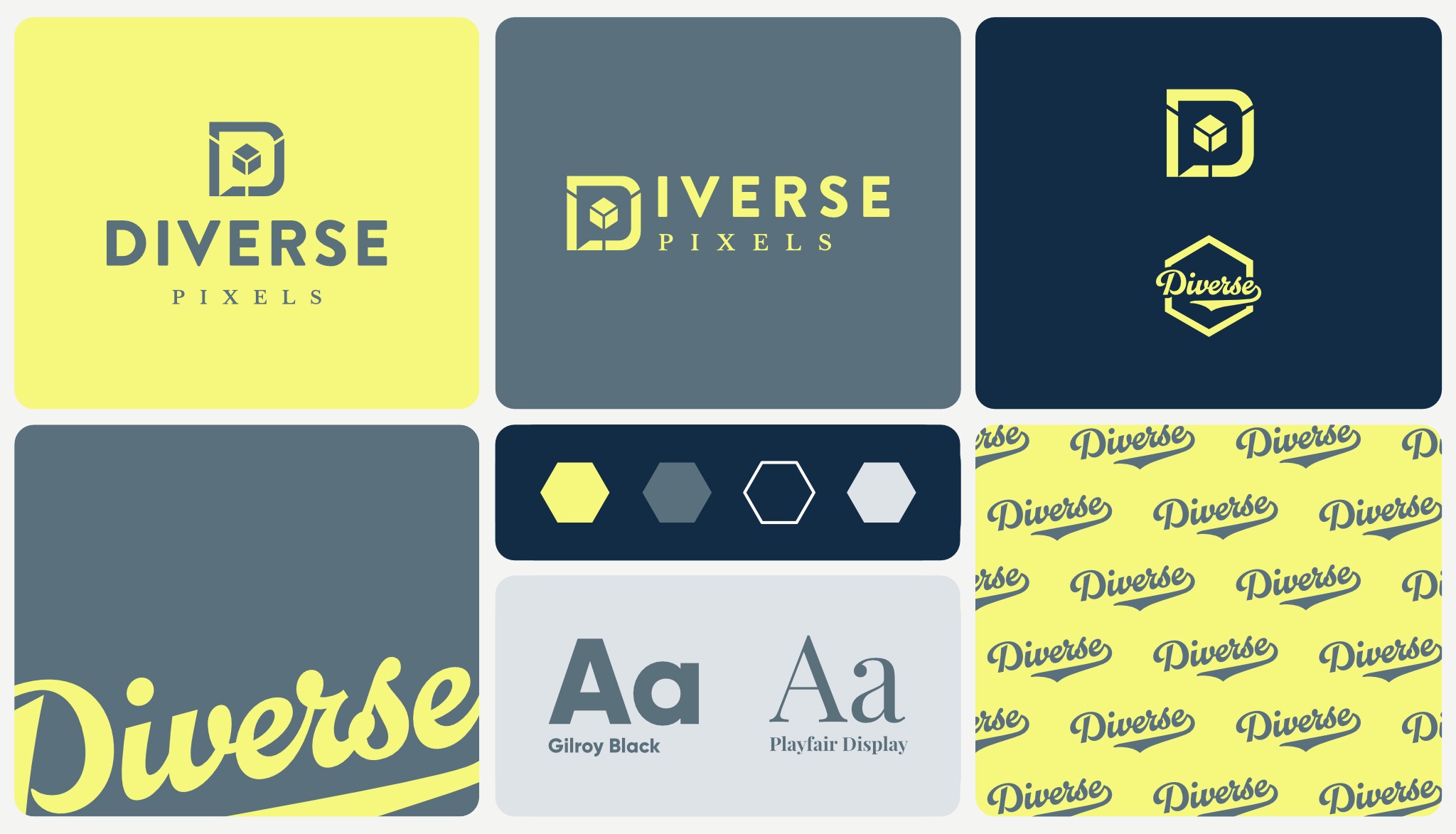 Diverse Pixels brand style