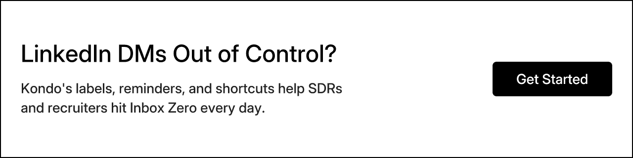LinkedIn DMs Out of Control?
