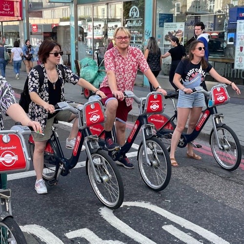 伦敦卡姆登市场和南岸导游骑行美食之旅门票