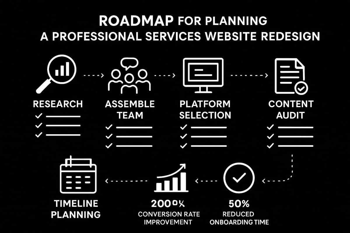Planning Your Professional Services Website Redesign for 2026