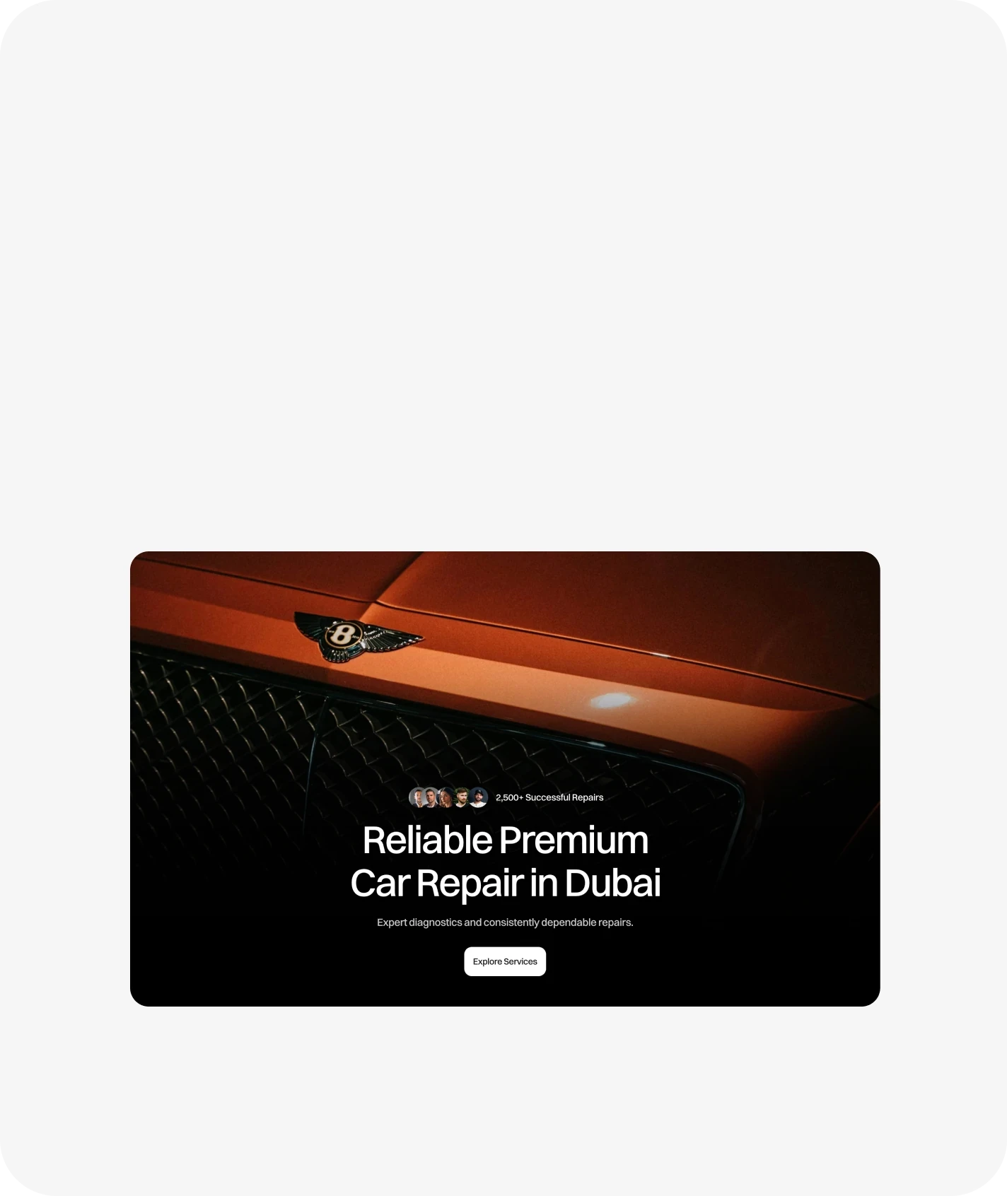 Business website template selection preview for businesses