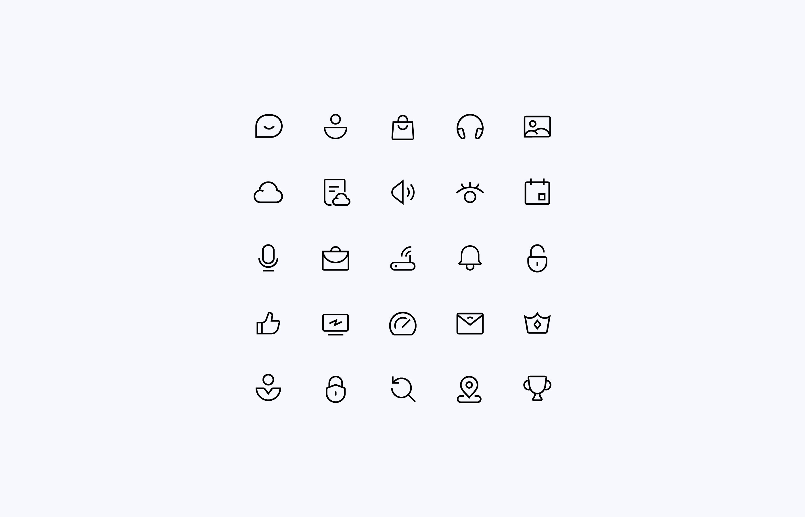 Odido Icon System Design