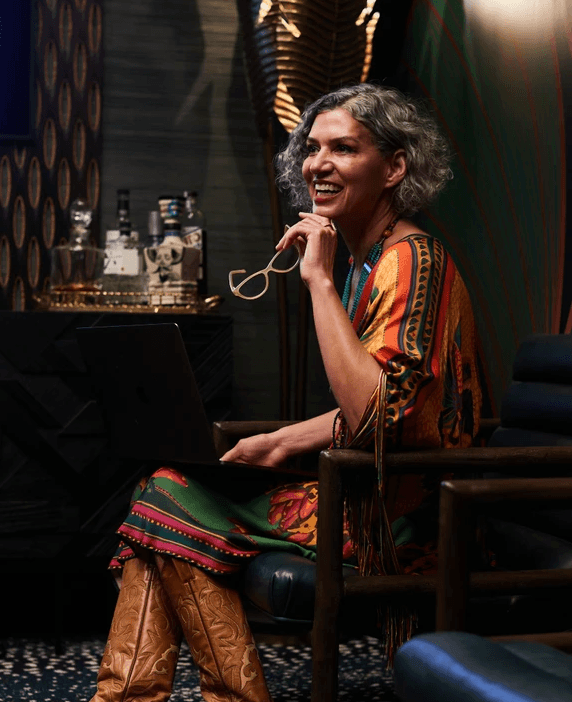 Woman portrait at Bellevoire