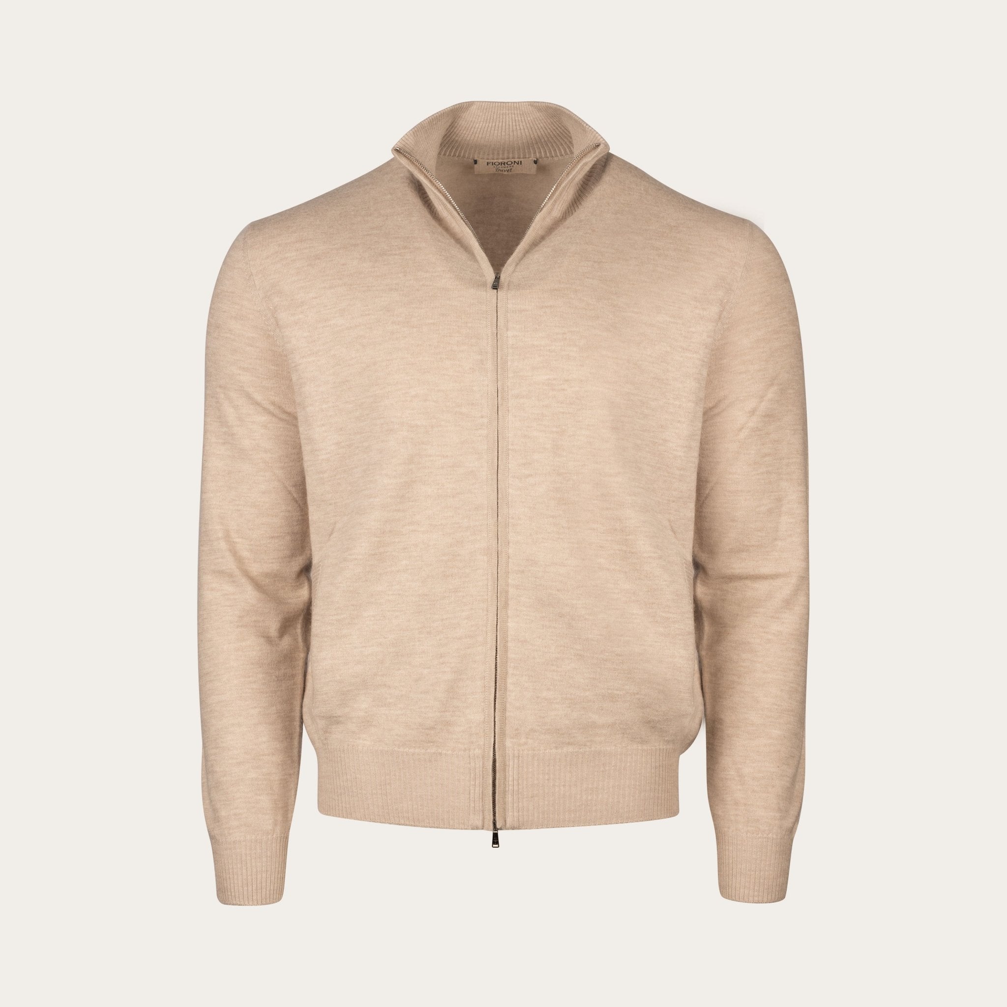 Bomber Cotton Cashmere Cardigan - Mandelli UK