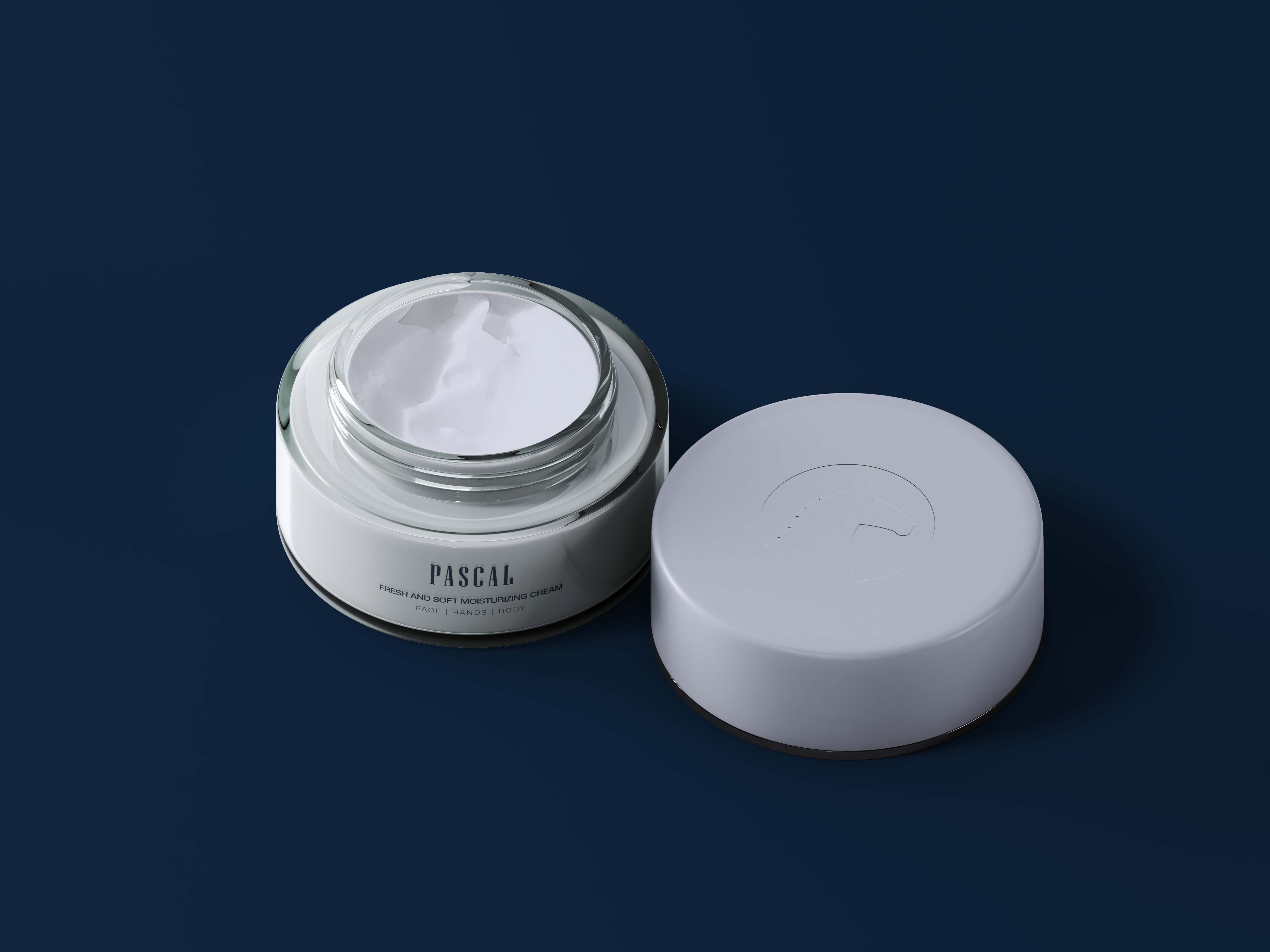 Pascal Cosmetics Company White Creme Packaging