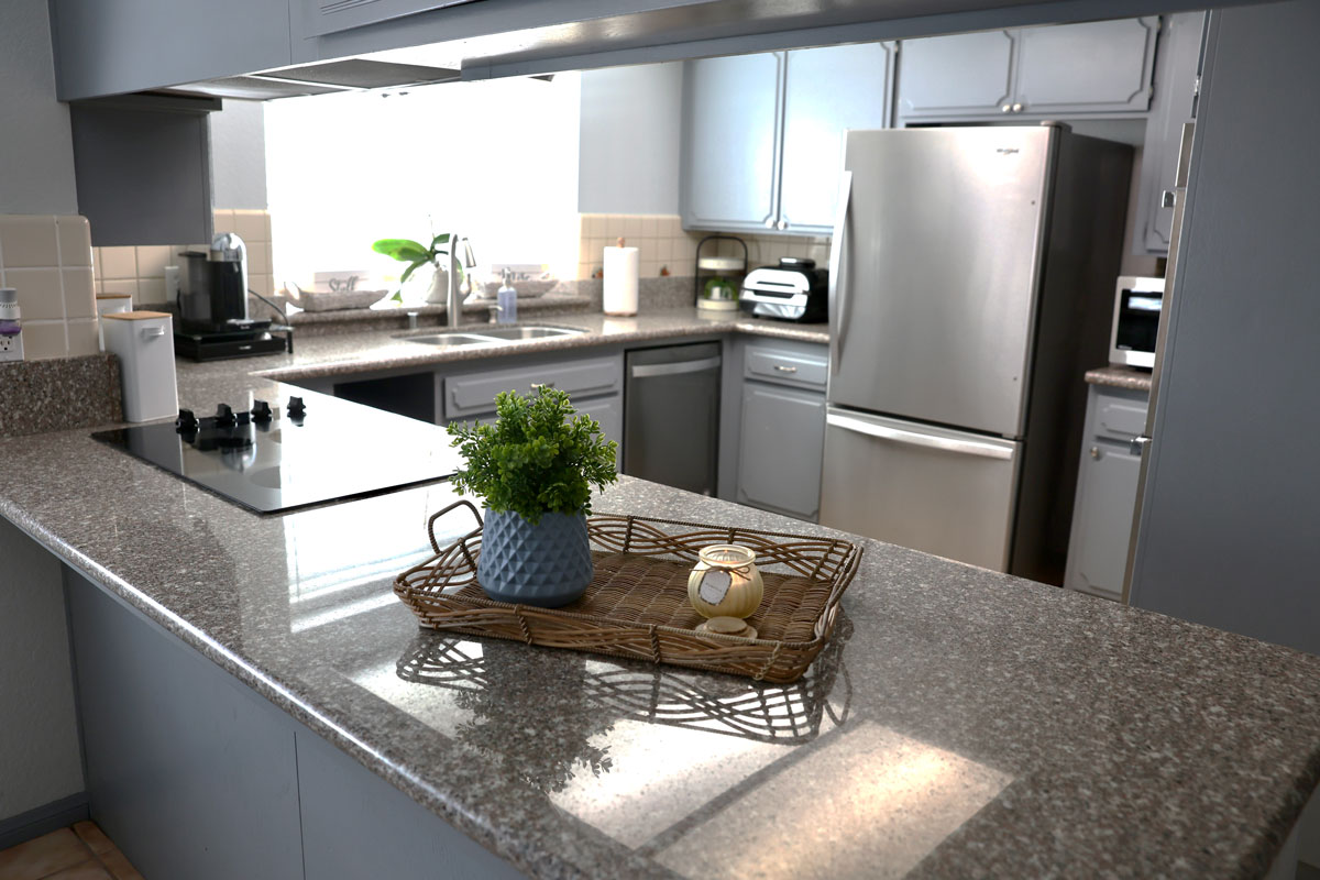 Miracle Garden AirBnB kitchen