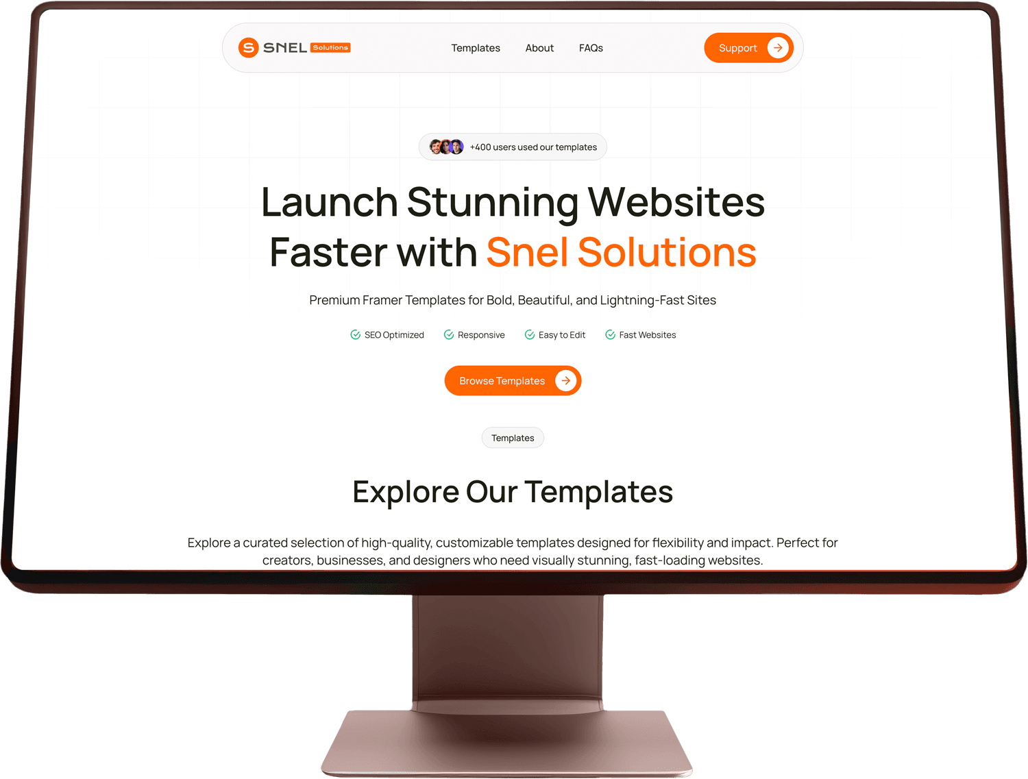 Snel Solutions - Framer Templates