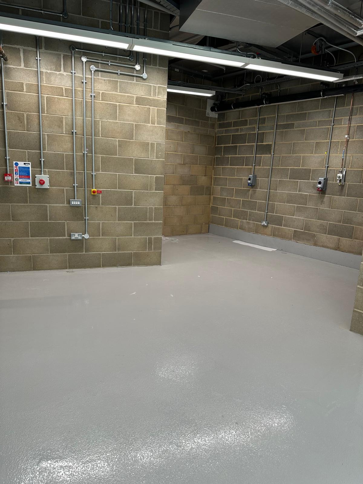 A commercial electrical installation completed by DPH