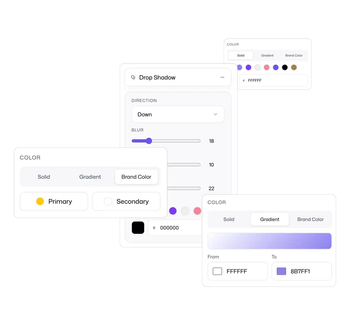 svg elements library | personalized catalog ads (DPA) - flow by pansyer platform