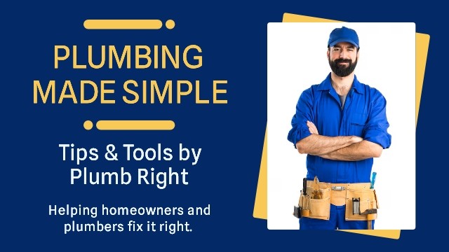 Youtube thumbnail for plumbing videos