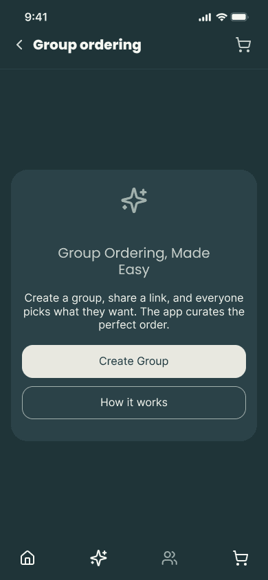 Group Order - Create