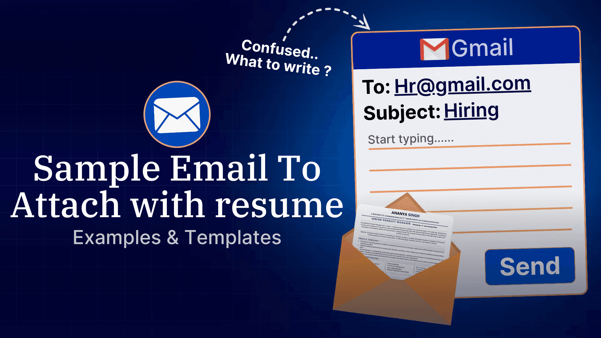 Sample Email to Send Resume for Job Application (Examples & Templates)