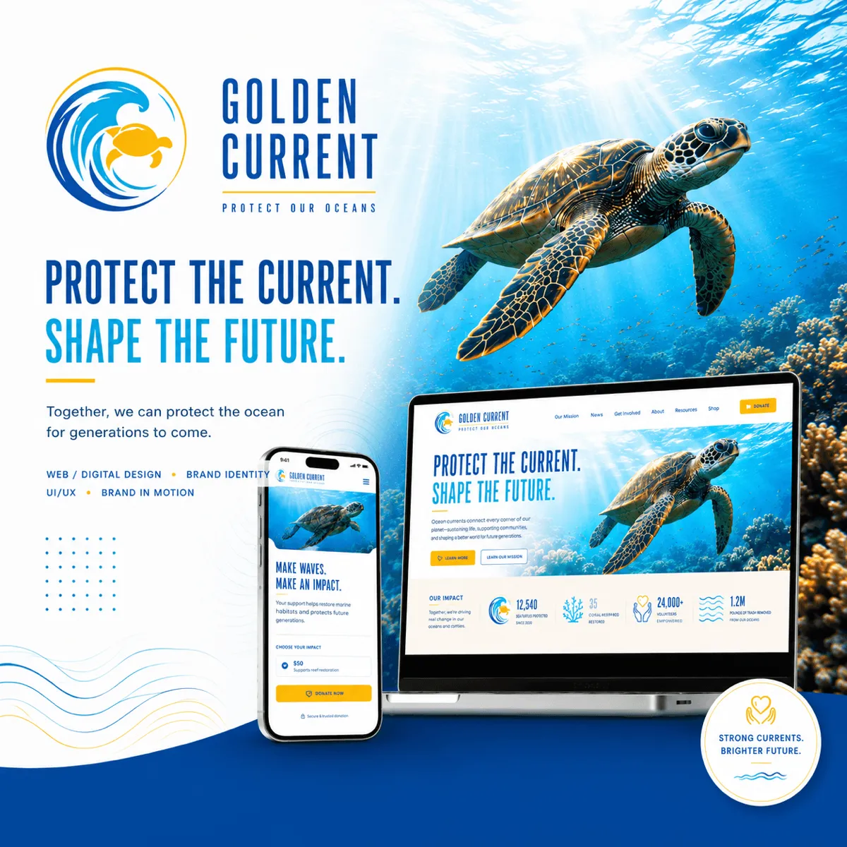Golden Current Web Layouts